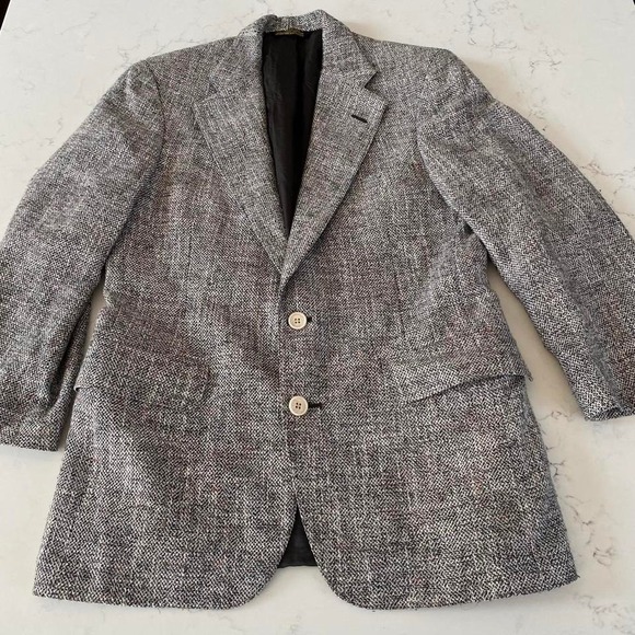 Other - Vintage Marks Ltd. Chicago Tweed Blazer Sport Coat Made in USA Approx. 42 R